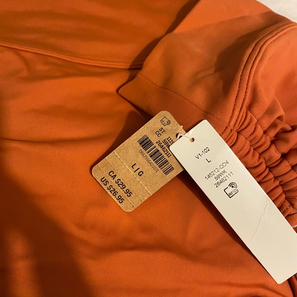 Pink burnt orange bathing suit bottoms (Size L) - Picture 3 of 3